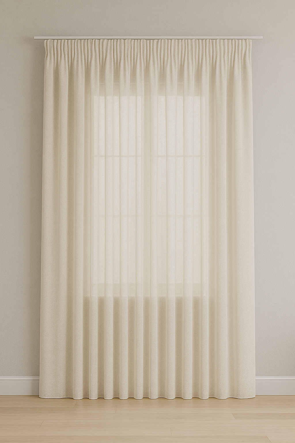 cortina rizada a medida